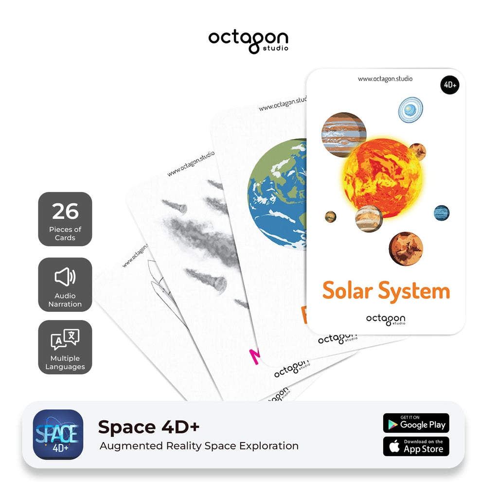 Space 4D+ Augmented Reality Cards-1