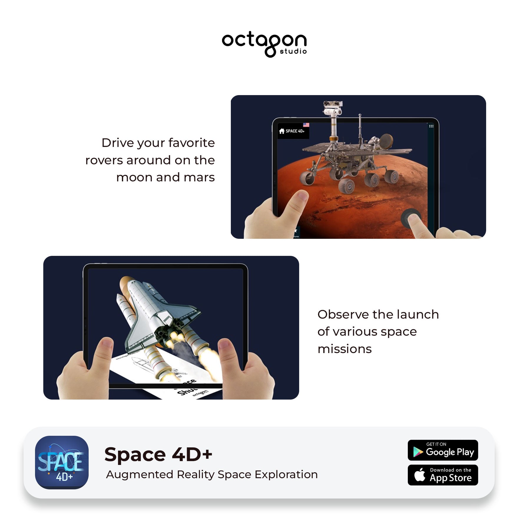 Space 4D+ Augmented Reality Cards-3