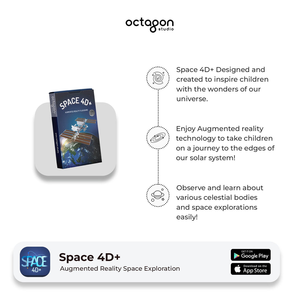 Space 4D+ Augmented Reality Cards-4